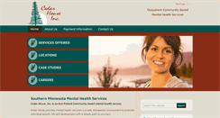 Desktop Screenshot of cedarhouseinc.com
